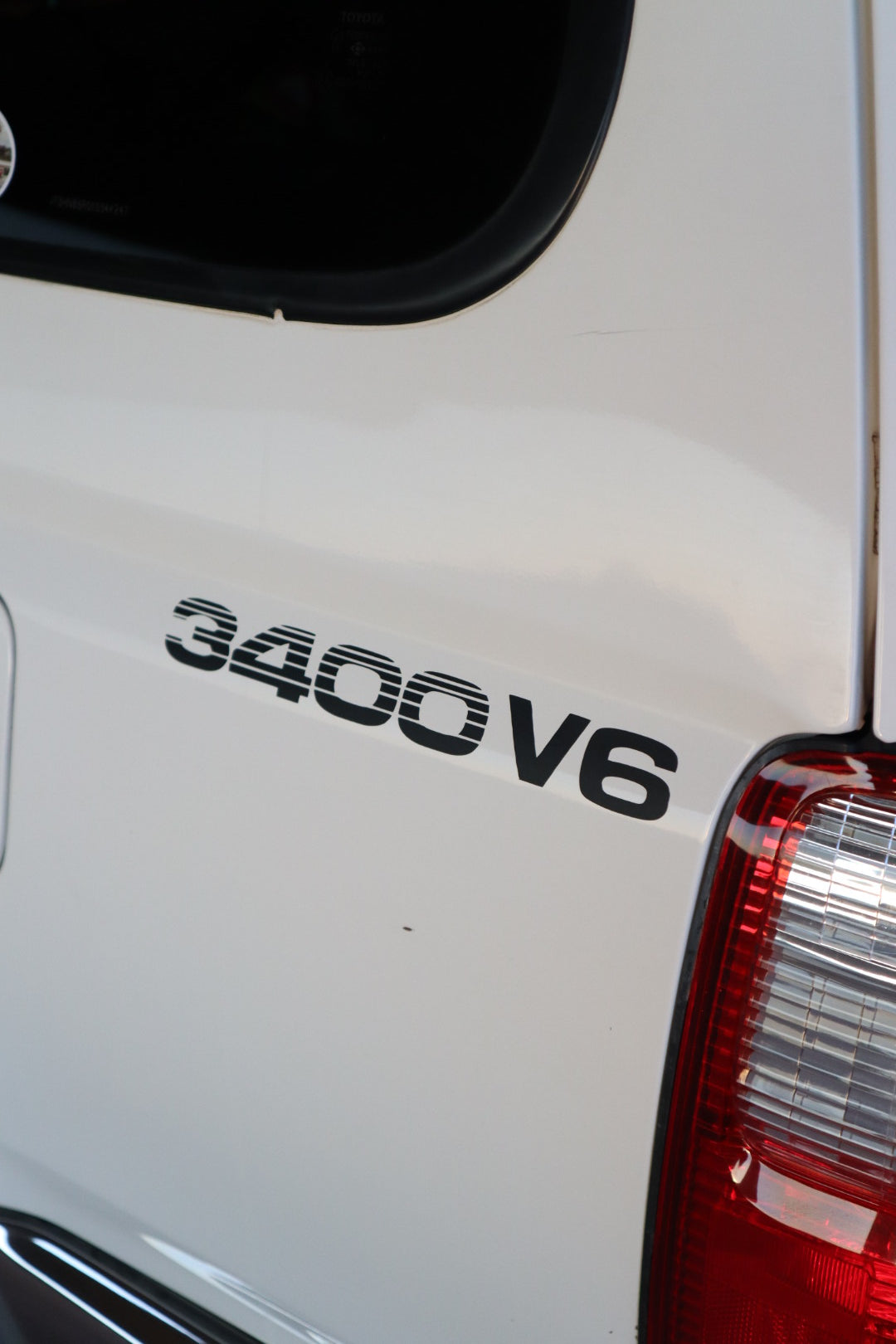 3400 V6 Sticker